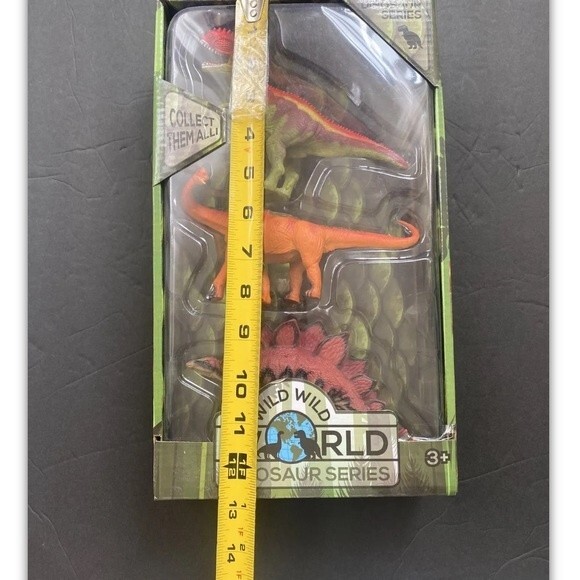 Wild Wild World Dinosaur Series 3 Set Lollipop Toys Age 3+ New - Picture 3 of 6